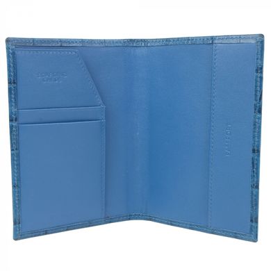 Обкладинка для паспорта Neri Karra з натуральної шкіри 0110l.35.89 синій
