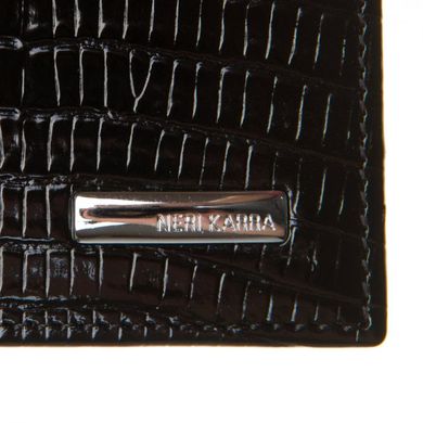 Обкладинка для паспорта Neri Karra з натуральної шкіри 0110.1-32.01 чорна
