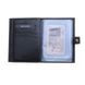 Обкладинка комбінована для паспорта і прав Neri Karra з натуральної шкіри 0031b.05.63 темно коричнева:5