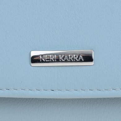 Гаманець жіночий Neri Karra з натуральної шкіри eu0513.3-01.40 блакитний