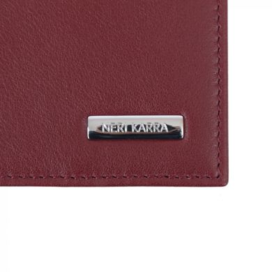Обкладинка для паспорта Neri Karra з натуральної шкіри 0040.3-01.150 червоний
