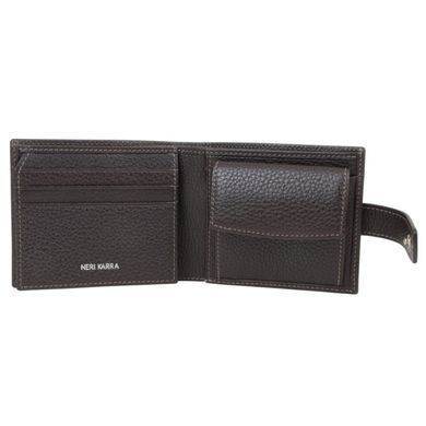 Кошелёк мужской Neri Karra из натуральной кожи 0360s.05.49 коричневый