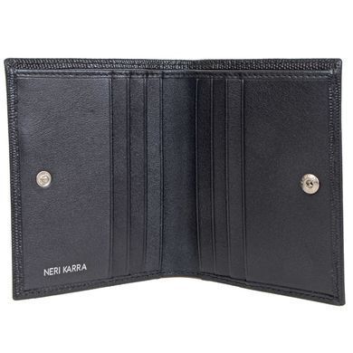 Кошелёк женский Neri Karra из натуральной кожи 0514.72.01 чёрный