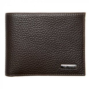 Кошелек мужской из натуральной кожи Neri Karra 0276s.55.49 коричневый
