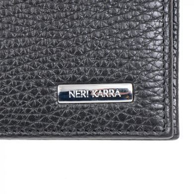 Кошелек мужской из натуральной кожи Neri Karra 0278.55.01/05 черный