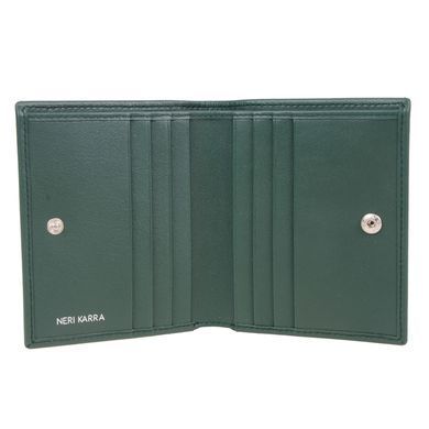 Кошелёк женский Neri Karra из натуральной кожи 0514.3-01.06 зелёный