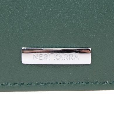 Кошелёк женский Neri Karra из натуральной кожи 0514.3-01.06 зелёный