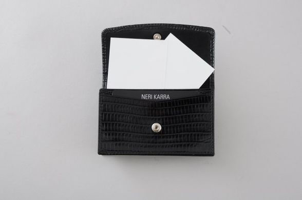 Визитница для личных визиток Neri Karra из натуральной кожи 0016.1-32.01