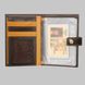 Обложка комбинированная для паспорта и прав с отделением под купюры Neri Karra из натуральной кожи 0351n.3-01.63/3-01.53:5