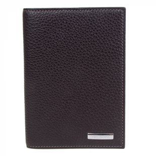 Обложка для паспорта Neri Karra из натуральной кожи 0040s.05.49 коричневая