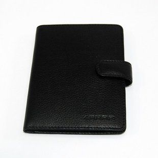 Обкладинка для прав Karra з натуральної шкіри k10008.504.01 чорна