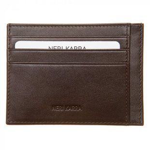 Кредитница Neri Karra из натуральной кожи 4316.3-01.49 коричневый