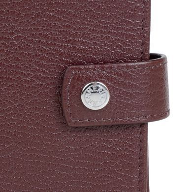 Кошелёк мужской Neri Karra из натуральной кожи 0383.22.153 бордовый
