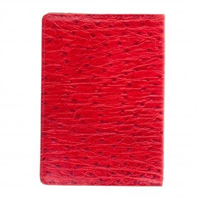 Обкладинка для паспорта Karra з натуральної шкіри k10040w.1-17.05/37 червона