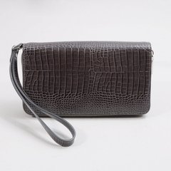 Барсетка-кошелёк Neri Karra из натуральной кожи 0948.1-35.11 серый