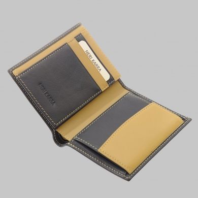 Кошелёк мужской Neri Karra из натуральной кожи 0353.3-01.09/3-01.65 синий
