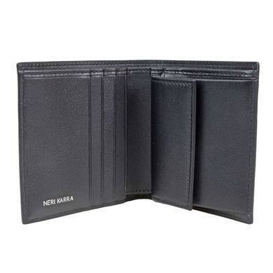 Кошелёк мужской Neri Karra из натуральной кожи 0469.47.01/301.01 чёрный