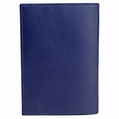 Обкладинка для паспорта Neri Karra з натуральної шкіри 0110l.3-01.07/25.91 синій