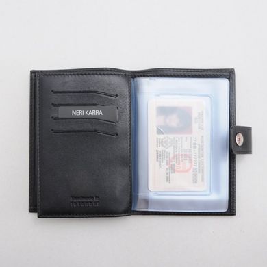 Обкладинка комбінована для паспорта і прав з відділенням під купюри Neri Karra 0351.01.01