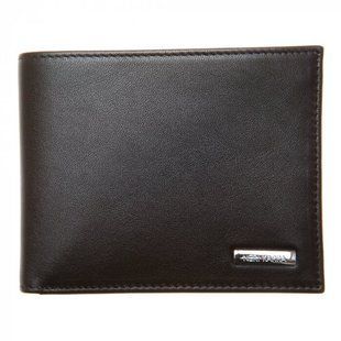 Кошелёк мужской Neri Karra из натуральной кожи 0373.3-01.01/05 чёрный
