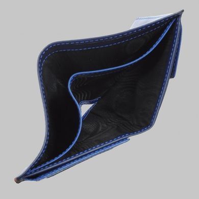 Кошелёк мужской Neri Karra из натуральной кожи 0353.3-01.92/3-01.85 синий