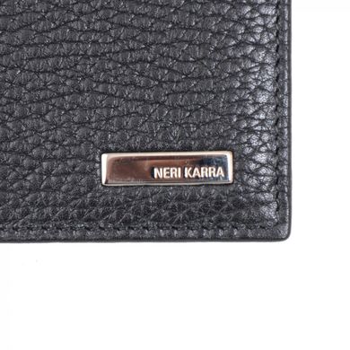 Обкладинка для паспорта Neri Karra з натуральної шкіри 0110l.55.01 чорний