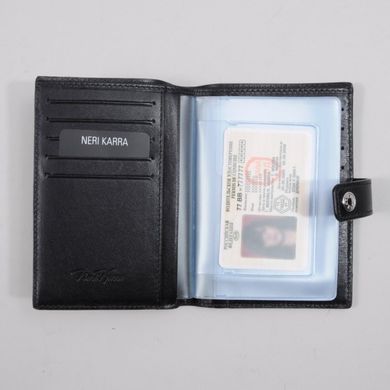 Обкладинка комбінована для паспорта і прав з відділенням під купюри Neri Karra 0151.501.01