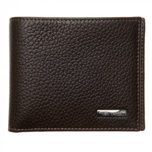 Кошелек мужской из натуральной кожи Neri Karra 0277.55.49 коричневый