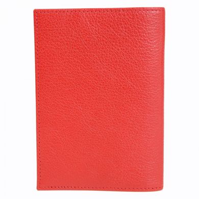 Обкладинка для паспорта Neri Karra з натуральної шкіри 0110l.02.05 червоний