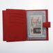 Обкладинка комбінована для паспорта і прав Neri Karra з натуральної шкіри 0031gt.01.05 червона:4