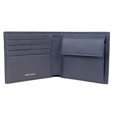 Кошелёк мужской Neri Karra из натуральной кожи 0486.133.07 синий