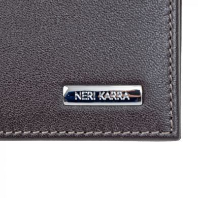 Кошелёк мужской Neri Karra из натуральной кожи 0397.3-01.49 коричневый