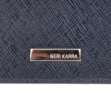 Кредитница Neri Karra з натуральної шкіри 0133.47.107 темно синій