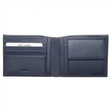 Кошелёк мужской Neri Karra из натуральной кожи 0373.3-01.107 синий