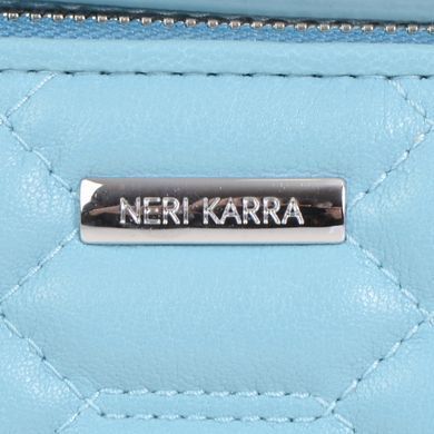 Клатч Neri Karra з натуральної шкіри 0166.320223 блакитний