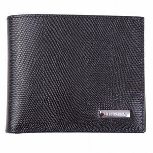 Кошелек мужской из натуральной кожи Neri Karra 0277.72.01 черный