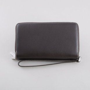 Барсетка-гаманець Neri Karra з натуральної шкіри 0948lb.03.49 коричневий