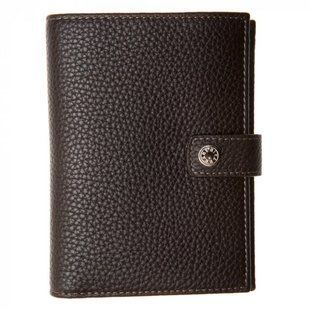 Гаманець чоловічий Neri Karra з натуральної шкіри 0378ns.55.49 коричневий