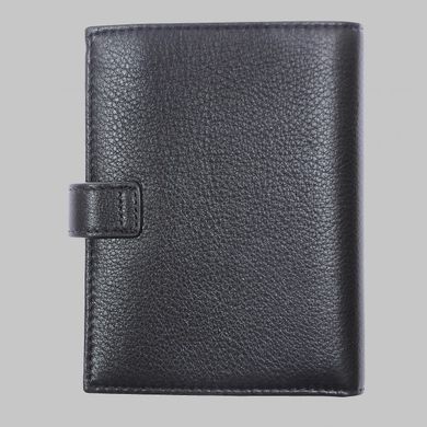 Кошелек мужской Neri Karra из натуральной кожи 0378n.03.01/05 чёрный/красный