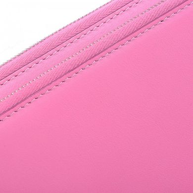 Барсетка-гаманець Neri Karra з натуральної шкіри 0965.3-01.35 рожева