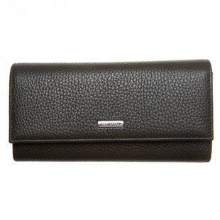 Кошелек женский из натуральной кожи Neri Karra eu0577.55.06 тёмно зелёный