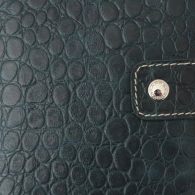 Класична візитниця Karra з натуральної шкіри k10030.708.06 зелена