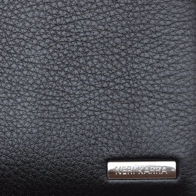Кошелек мужской Neri Karra из натуральной кожи 0362s.03.01 черный