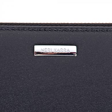 Барсетка-кошелёк Neri Karra из натуральной кожи 4102.3-01.01 черный