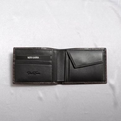 Кошелек мужской Neri Karra из натуральной кожи 0279.1-35.11 серый