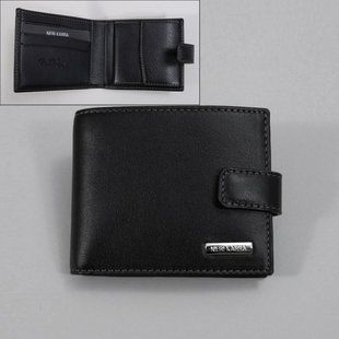 Кошелёк мужской Neri Karra из натуральной кожи 0311s.03.01 чёрный