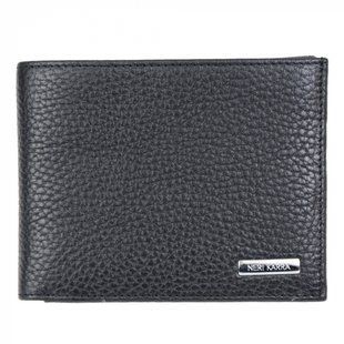 Кошелек мужской Neri Karra из натуральной кожи 0380n.55.01 черный