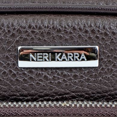 Дорожня косметичка Neri Karra з натуральної шкіри 0940s.05.49 коричнева