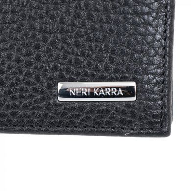 Кошелек мужской Neri Karra из натуральной кожи 0380n.55.01 черный