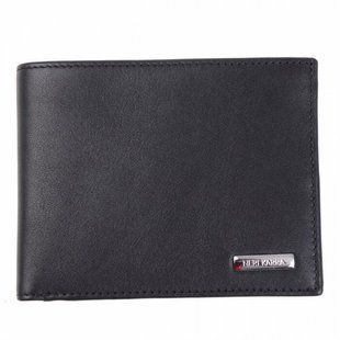Кошелек мужской из натуральной кожи Neri Karra 0334.3-01.01 черный